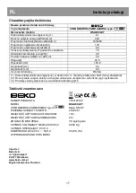 Предварительный просмотр 24 страницы Beko DSA25020T Manual