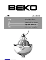 Beko DSA33010 Instructions For Use Manual preview