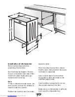 Предварительный просмотр 11 страницы Beko DSFN 1532 Installation & Operation Manual