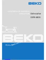 Предварительный просмотр 1 страницы Beko DSFN 6830 Installation &  Operation Instruction