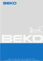 Предварительный просмотр 36 страницы Beko DSFN 6839 W Instalation And Operation Instructions