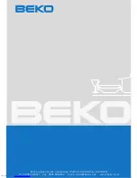 Предварительный просмотр 28 страницы Beko DSFS 1531 W Installation & Operation Manual