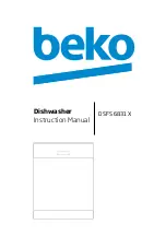 Предварительный просмотр 1 страницы Beko DSFS 6831 X Instruction Manual