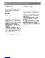 Preview for 11 page of Beko DSK25000 Instructions For Use Manual