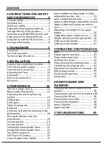 Preview for 5 page of Beko DSN26420W User Manual