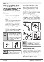 Preview for 10 page of Beko DSN28520X User Manual