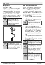 Preview for 11 page of Beko DSN28520X User Manual