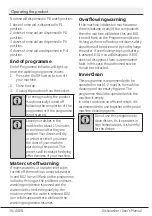 Preview for 36 page of Beko DSN28520X User Manual