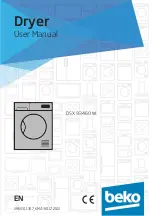 Preview for 1 page of Beko DSX 93460 W User Manual