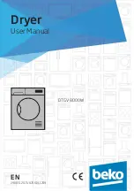 Preview for 1 page of Beko DTGV 8000W User Manual