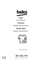 Beko DU 8112 GA0 User Manual preview