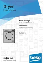 Preview for 1 page of Beko DV 8120 N User Manual