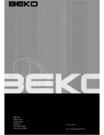 Preview for 16 page of Beko DVC 5622 Installation And Operating Instructions Manual