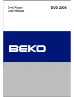 Preview for 1 page of Beko DVD 2008 User Manual