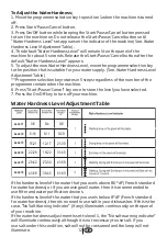 Preview for 15 page of Beko DWC4540W User Manual