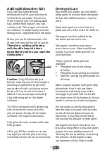 Preview for 16 page of Beko DWC6540W User Manual