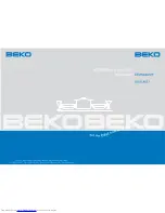 Beko DWD 8657 Installation &  Operation Instruction предпросмотр