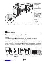 Предварительный просмотр 12 страницы Beko DWD8667 Installation & Operating Instructions Manual