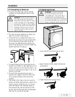 Предварительный просмотр 11 страницы Beko ECO WMB 81445 LW Installation & Operating Instructions And Washing Guidance