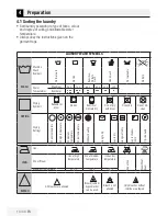 Предварительный просмотр 14 страницы Beko ECO WMB 81445 LW Installation & Operating Instructions And Washing Guidance