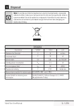 Preview for 11 page of Beko EFS6000B User Manual