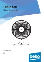 Beko EFT4100W User Manual preview