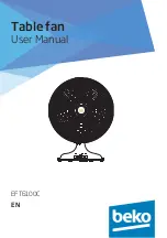 Preview for 1 page of Beko EFT6100C User Manual