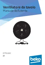 Preview for 21 page of Beko EFT6100C User Manual