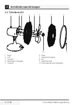 Preview for 36 page of Beko EFT6100C User Manual