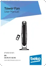 Preview for 1 page of Beko EFW6000WS User Manual