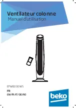 Preview for 13 page of Beko EFW6000WS User Manual