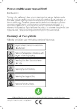 Preview for 3 page of Beko EFW7000WN User Manual