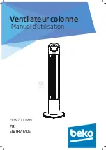 Preview for 14 page of Beko EFW7000WN User Manual