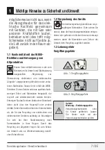 Preview for 7 page of Beko Elektra Bregenz DB 6043 User Manual