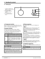 Предварительный просмотр 8 страницы Beko EV 5100 +Y User Manual