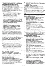 Preview for 52 page of Beko EV5100 Important Safety Instructions Manual