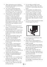 Preview for 6 page of Beko FN 121400 User Manual