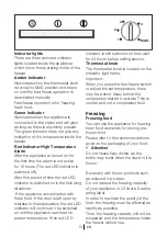 Preview for 14 page of Beko FN 121400 User Manual