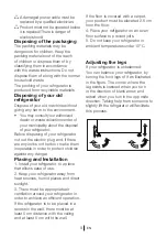 Preview for 10 page of Beko FN 121920 Manual