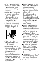 Preview for 8 page of Beko FN 132820 User Manual