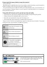 Preview for 2 page of Beko FNE290E34WN User Manual