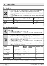 Preview for 12 page of Beko FPP 4102 W User Manual