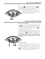 Preview for 9 page of Beko FSB720FF Installation, Operation & Food Storage Instructions