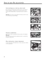 Preview for 10 page of Beko FSB720FF Installation, Operation & Food Storage Instructions