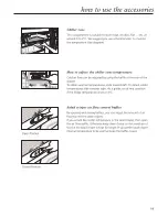 Preview for 11 page of Beko FSB720FF Installation, Operation & Food Storage Instructions