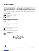 Preview for 2 page of Beko FSE64010DW User Manual