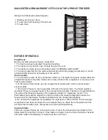 Preview for 10 page of Beko FSP1651W Manual