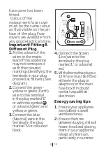 Preview for 8 page of Beko FXF465 S Manual