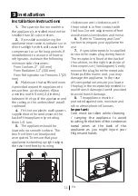 Preview for 11 page of Beko FXF465 S Manual