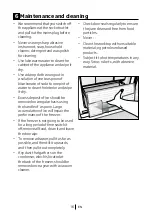 Preview for 17 page of Beko FXS 5043S User Manual